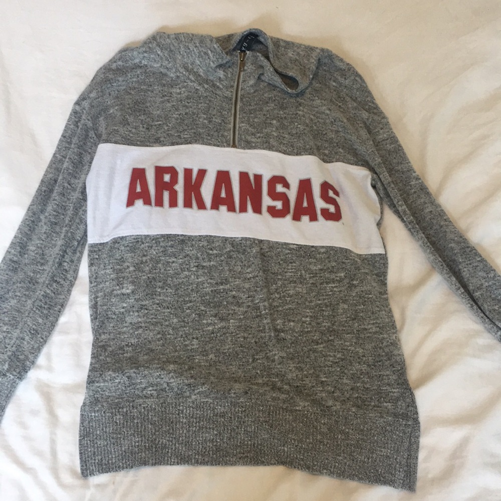 Arkansas Razorback 3 quarter Zip